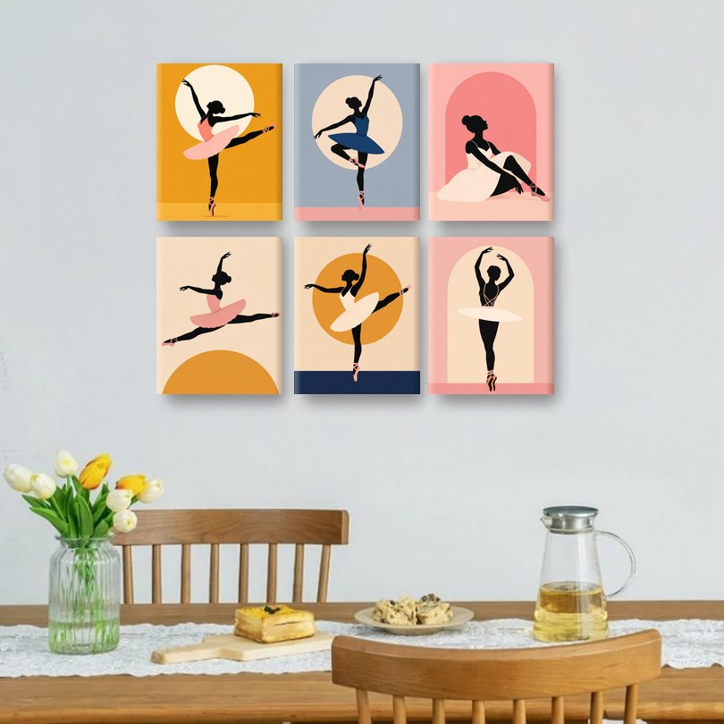 Ballett-Silhouette