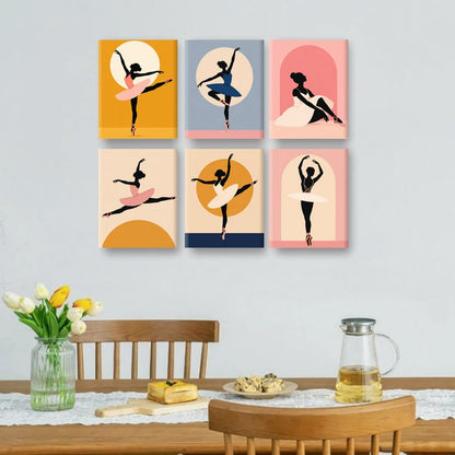Ballett-Silhouette