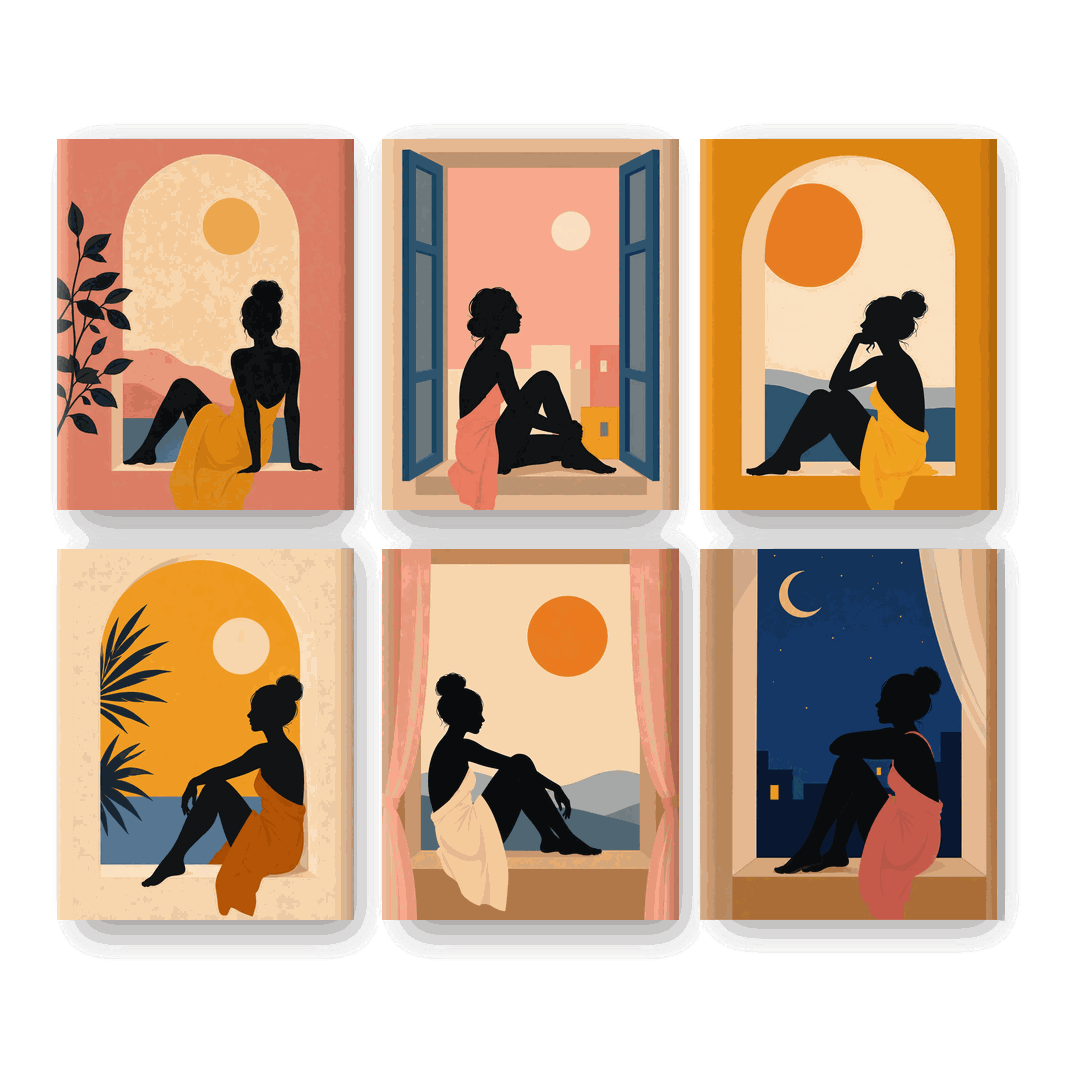 Sonnenuntergangsfenster