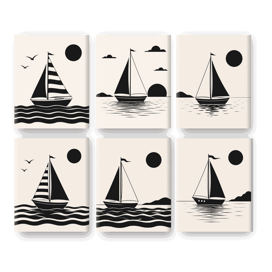 Nautische Silhouette