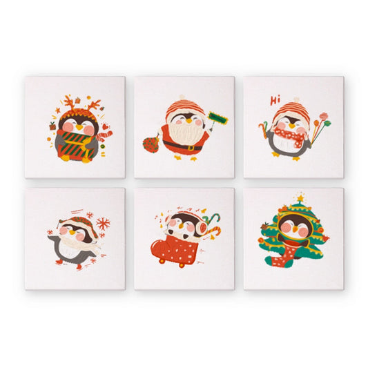 Weihnachts-Pinguine