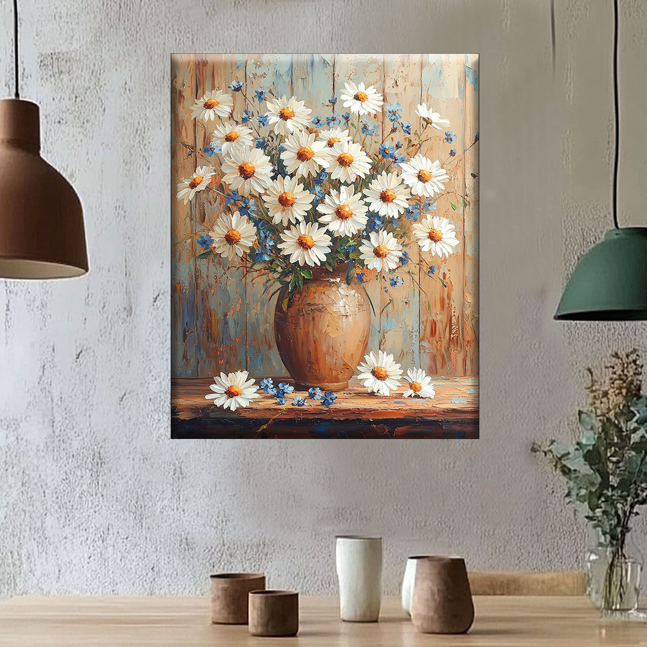 Vase des FrÃ¼hlings - Malen nach Zahlen