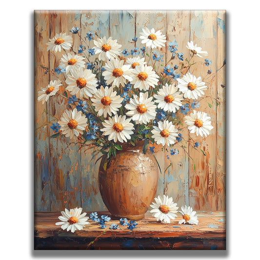 Vase des FrÃ¼hlings - Malen nach Zahlen